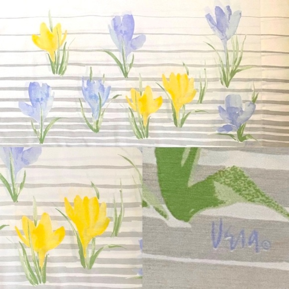 Pair VERA Pillowcases Vera Neumann 1970s Vintage Bedding Pillow Cases